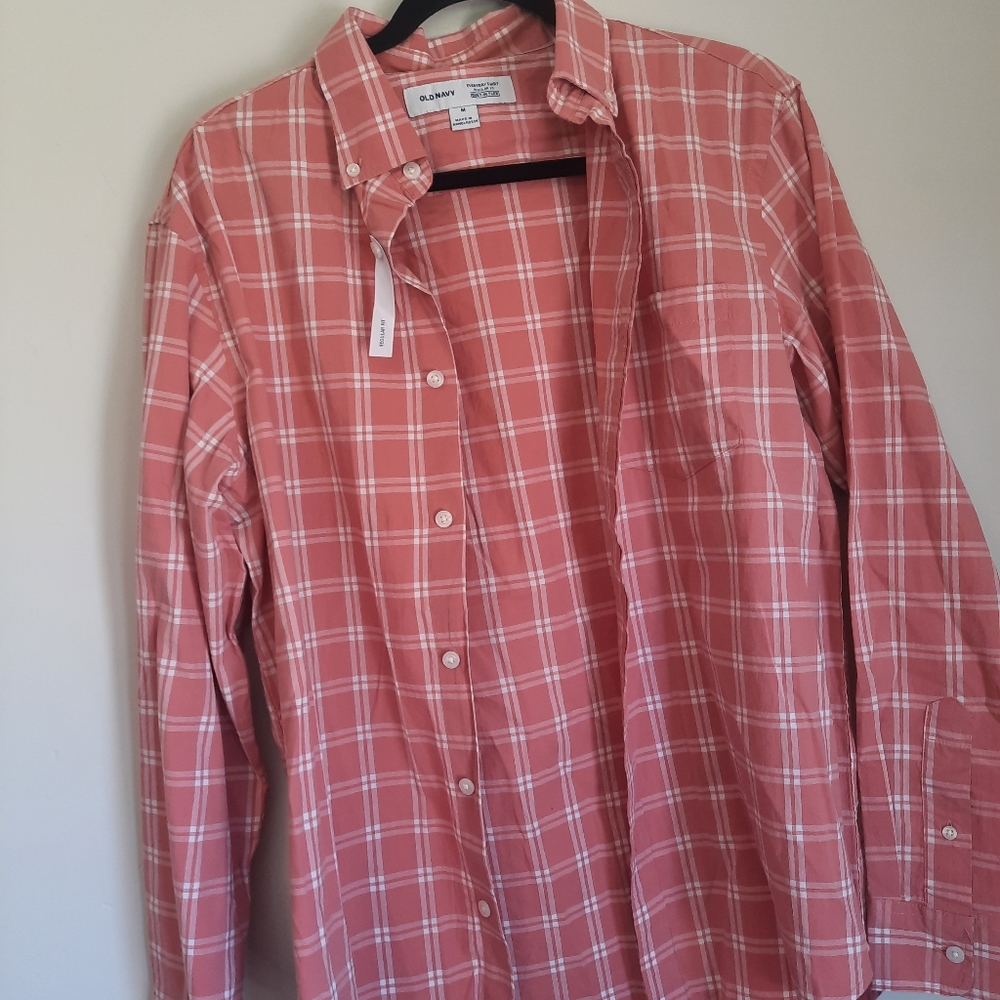 Med Old Navy Men's Dress Shirt